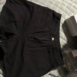 SHEIN Black Jean Shorts for Women